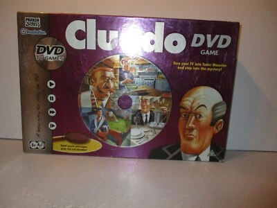 Cluedo DVD board game by Parker c.2005 - 100% complete V G C - Image 1 of 4
