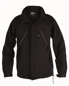 Himalayan Endurance black shower-proof wind-resistant soft-shell #H820 - Picture 1 of 7