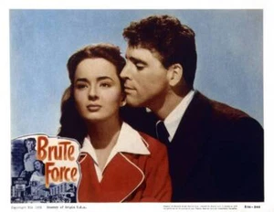 Brute Force Lobby Card Ann Blyth Burt Lancaster 1947 Old Movie Photo - Picture 1 of 1
