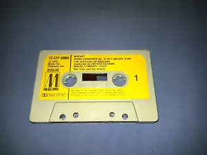MOZART PIANO CONCERTO No.21 CLASSICAL CASSETTE TAPE ALBUM (NO INLAY #144) - Picture 1 of 2