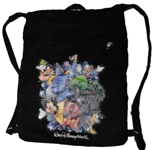 Walt Disney World Parks Mickey Mouse 2012 Cinch Bag Drawstring Backpack Tote - Bild 1 von 7
