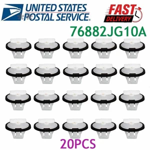 20x 76882JG10A For Nissan Exterior Wheel Fender Flare moulding Clip NEW - Foto 1 di 7