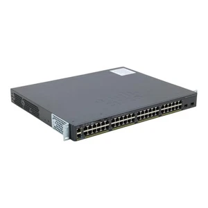 Cisco Catalyst WS-C2960X-48FPD-L V06 48-Port RJ-45 2x SFP 10GbE PoE 740W Switch - Bild 1 von 4