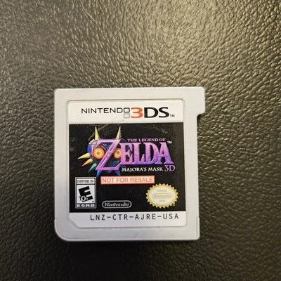 The Legend of Zelda Majora's Mask 3D Nintendo 3DS Not For Resale Kiosk Demo Cart - Image 1 of 2