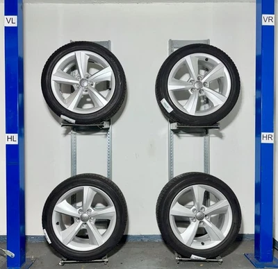 8XA601025E A1 8X Hankook Ganzjahresräder 16zoll Original Audi S-Line Felgen 6mm - Bild 1 von 4