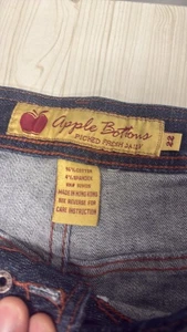 Women's Jeans Apple Bottoms Flare Size 22 Vintage Embroidered Keychain - Bild 1 von 8