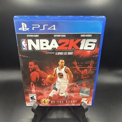 PS4 NBA 2K16 Stephon Curry Cover A Spike Lee Joint Video Game Playstation 4 - Image 1 of 3