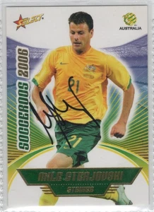 🔥 Tarjeta firmada 2006 SELECCIONA SOCCEROOS MILE STERJOVSKI #SR21 🔥ENVÍO GRATUITO - Imagen 1 de 1
