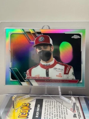 2021 Topps Chrome Formula 1 - F1 Racers Antonio Giovinazzi #53 Refractor - Image 1 of 2
