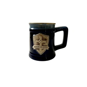 Mann Gottes Keramiktasse - "Wir wandeln durch Glauben, nicht durch Sehen" - Bild 1 von 3