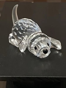Swarovski Beagle Hund Welpe spielt mit mattiertem Schwanz 172296 ohne Originalkarton - Bild 1 von 13