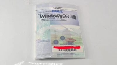 NEW MICROSOFT WINDOWS 98 SE SECOND EDITION FULL OS DELL - Image 1 of 4