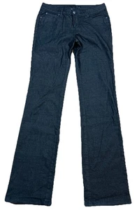 Prana Jeans Womens 6/28 Heather Black Skinny Outdoors Stretch Zip Fly - Picture 1 of 11