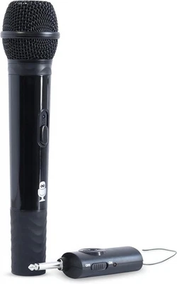 Singing Machine Smm107 Unidirectional Dynamic Wireless Microphone, Black - Image 1 of 4