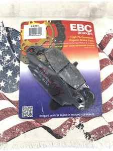 EBC FA231 Organic Brake Pads for Suzuki RV 125 Van Van 07-18 NEW SEALED - Bild 1 von 2