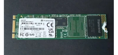 Transcend TS64GMTS952T 64GB M.2 2280 SATAIII 3D NAND SSD Solid State Drive - Image 1 of 2