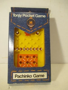 Vintage 1975 TOMY Pocket Game Pachinko Original Box WORKS - Picture 1 of 8