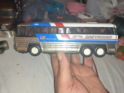 Autobús Buddy L Greyhound 4950 Americruiser Hecho en Macao 1979 Coleccionable De Colección Foto 1 de 4