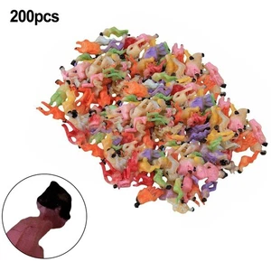 Model People Figures Toy Model 9 X 5mm/0.35 X 0.2\"\" 200 Pcs Muticolor - Picture 1 of 12