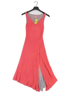 Monsoon Women's Maxi Dress UK 8 Pink Silk with Polyester Maxi - Picture 1 of 6