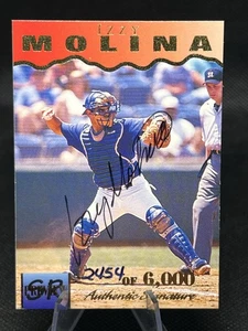 1995 Signature Rookies Previews Signatures - #23 Izzy Molina On Card Auto - Picture 1 of 2