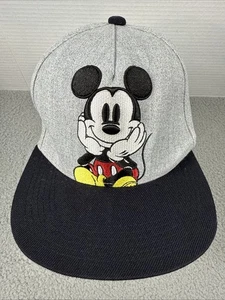 Disney Mickey Mouse Hat Embroidered Adult Cap Snapback Adjustable Excellent - Picture 1 of 13
