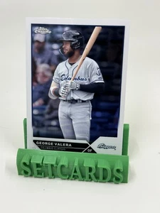 2023 Topps Pro Debut Chrome George Valera #PDC-64 Clippers Baseball Card - Picture 1 of 2