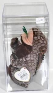 MWMT'S 10.5" TY BEANIE BABY BABIES BROWN BALI KOMODO DRAGON LIZARD DOB: 8/8/2004 - Photo 1/2