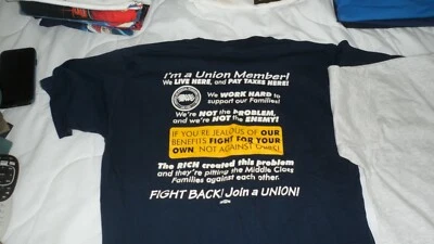 LOTE DE 7 CAMISETAS DE UNIÓN POSTAL Y POSTAL TALLA GRANDE Y XL VINTAGE ¡ENVÍO GRATUITO! Foto 1 de 4