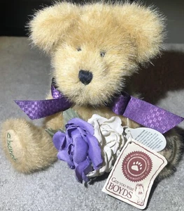 Vintage Boyd’s Bears Flora Thanksabunch Flowers Bouquet 903026 9” Retired - Picture 1 of 4