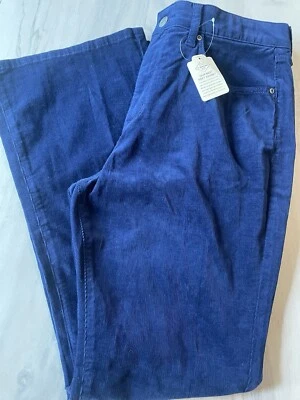 Новый с Ярлыками Ana высоты расклешенный вельветовые брюки женщин 16 американский темно-синий - Изображение 1 из 4