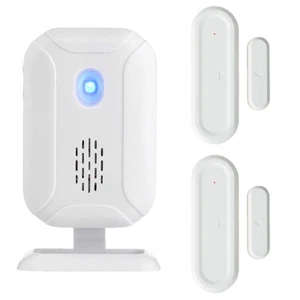 Wireless Window Door Burglar w/ Magnetic Sensor Home Shop Security Alarm System - Picture 1 of 12
