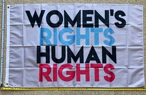 Pro Women Pro Choice Flag FREE SHIPPING Human Rights Women Rights W USA Sign 3x5 - Picture 1 of 1