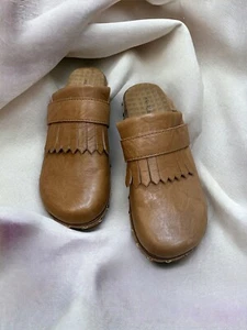 Kelsi Dagger Brooklyn Women's Hobby Clog, Women’s Size 7, Clogs, Brown, Leather - Picture 1 of 10