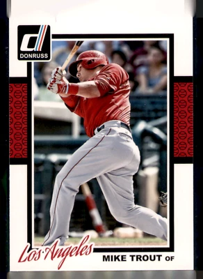 2014 Donruss 301 Mike Trout - Image 1 of 2