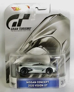 HOT WHEELS RETRO ENTERTAINMENT GRAN TURISMO NISSAN CONCEPT 2020 VISION GT M1 - Picture 1 of 1