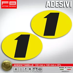 Adesivi Stickers Kit Tabelle Plate Numero 1 Agostini MV Cafè Racer Moto Guzzi - Imagen 1 de 1