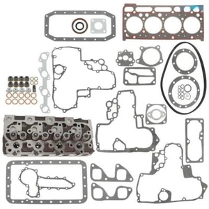 LABLT V1702 Excavator Tractor Complete Cylinder Head +Full Gasket Kit For Kubota - Picture 1 of 8