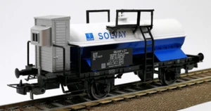 BLACKSTAR H0 BS00058 – Tow Truck Tanker Zkk With Sentry Box “ Solvay” –FS Ep. - Picture 1 of 2