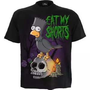 THE SIMPSONS - BART RAVEN - T-Shirt mit Frontprint schwarz - Bild 1 von 9