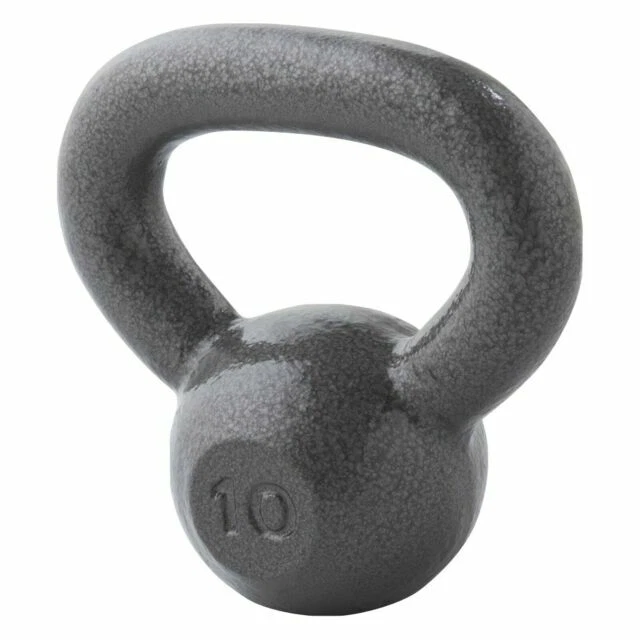 Weider WKB1013 10lb Cast Iron Kettlebell