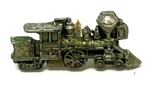 Tie Tac Pin Die-Cut Locomotive Train Railroad   (B33)  - Picture 1 of 3