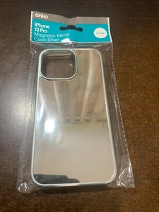 Case For Apple iPhone 13 Pro ShockProof Magnetic Mirror Silver Cover - Imagen 1 de 2