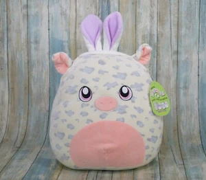 Squishmallow Rosie the Spotted Pig with Bunny Ears 12” Easter Exclusive 2021 - Picture 1 of 9