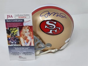 JOE MONTANA signed 49ERS mini helmet JSA COA - Picture 1 of 3