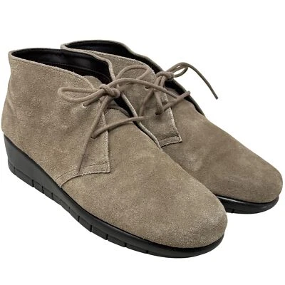 Botín aerosoles Landlock gamuza topo espuma viscoelástica 8M gamuza cuero mujer 8M Foto 1 de 4