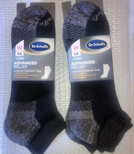 Dr. Scholls Womens Diabetes and Circulatory Advanced Relief X 4 Low Cut Socks👍 - Picture 1 of 7