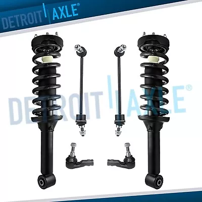 Front Struts Spring Tie Rod Sway Bar for 2005 2006 2007 2008 2009 Land Rover LR3 - Image 1 of 4