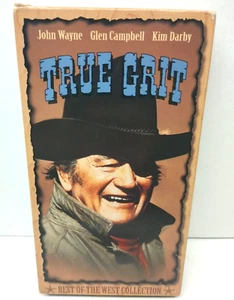 True Grit (VHS, 1998) Paramount The Great John Wayne Signature Movie - Picture 1 of 8