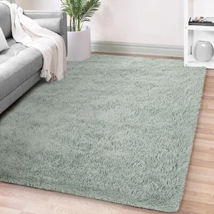 Fluffy Area Rugs 8x10 Soft Plush Large Mat Carpet for Living & Bedroom Floor - Picture 1 of 36